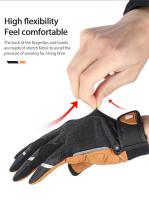 Winter Thermal Fleece Touchscreen Gloves Soft Fleece Gloves Cold Weather Fits Men &amp; Women For Cycling Hiking Camping Skiing