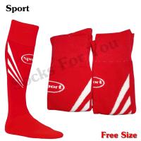 ถุงเท้าฟุตบอล Sport Socks ใส่ได้ทั้ง ชาย หญิง Free size 1 คู่