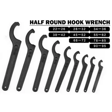 Hook Wrench Adjustable Spanner Adjustable Round Square Head C