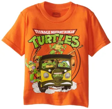 Teenage Mutant Ninja Turtles Cartoon T-shirt Clothing Children's Summer  Tops Cotton Comfortable Short-sleeved Anime