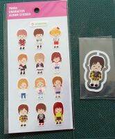 Goods สติ๊กเกอร์ Concept อัลบั้ม ของแท้ TWICE - Jeongyeon Character Album Sticker ของแท้ พร้อมส่ง จองยอน ของใหม่ หายาก