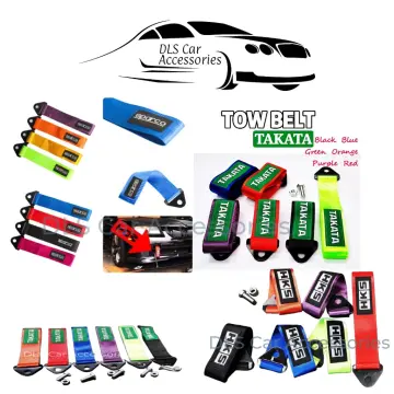 Takata Green Racing Tow Strap for Front / Rear Bumper – JDM Performance