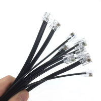 สายเคเบิล28AWG 6P6C Ev3วันที่15ซม./25ซม./35ซม./45ซม./50ซม. สายเคเบิลสำหรับ DIY Moc 45544 45560บล็อกตัวต่อ NXT เซ็นเซอร์ EV3สายการเชื่อมต่อบล็อกตัวต่อเพื่อการศึกษา