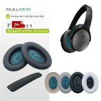 [Feida Digital Store] NULLKEAI เปลี่ยนโปรตีนผิวหน่วยความจำโฟมหูฟังสำหรับ Bose QC15 QC25 AE2 AE2i หูฟัง Earmuff ปกเบาะถ้วย