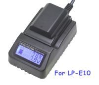 LP-E10 LCD Digital LCD Camera Charger