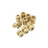 1/2 5/8 3/4" Brass Hose Quick Connector Copper Watering Hose Fittings For Garden Irrigation Car Wash Watering Systems  Garden Hoses