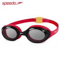 ๑卐 Speedo Speedo แว่นตาว่ายน้ำเด็กเด็กชายและเด็กหญิงกันน้ำ Anti-Fog HD Professional แว่นตาว่ายน้ำแว่นตา