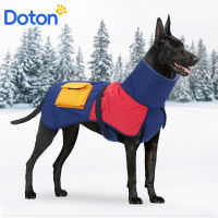 Doton Pets เสื้อแจ็กเก็ตเสื้อโค้ทเด็กผู้หญิงสัตว์เลี้ยงผ้าฝ้ายสองชั้น,เสื้อโค้ดอย่างหนาสำหรับสุนัขเล็กกลางใหญ่ฤดูหนาว