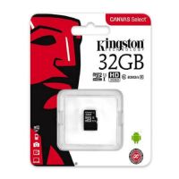 Kingston การ์ด MicroSD ผ้าใบ เลือก Class 10 MicroSDHC 32GB อย่างเป็นทางการ