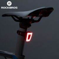 ◘❒ ROCKBROS Mni Bike Light Waterproof USB Rechargeable Helmet Taillight Lantern for Bicycle LED Safety Night Riding Tail Light