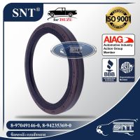 SNT ซีลคอหลัง/ซีลข้อเหวี่ยงหลัง แบบสักหลาด, Oil Seal - ISUZU ( อีซูซุ ) รุ่น KBZ,TFR,D-Max, ALL NEW D-Max (ยกเว้นเครื่อง 1.9) P/N 8-97049146-0