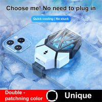 ▦卐 Phone Cooler Phone Magnetic Radiator ABS Game Cooler System Quick Cooling Fan For Iphone Xiaomi Black Shark With Battery