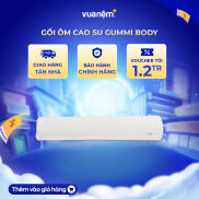 Gối ôm cao su thiên nhiên Gummi Body Premium 20x100cm kháng khuẩn khử mùi