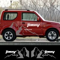 Car Essories Stickers For SUZUKI Jimny Car Side Body Trim Vinyl PVC Wrap Film Auto Graphics Decals For Car Body Decoration