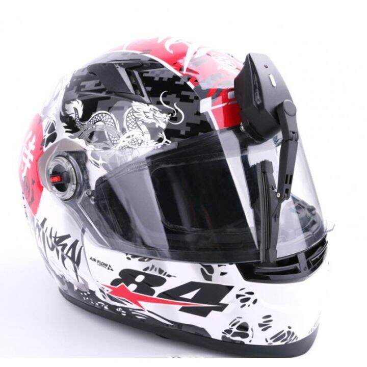 GY universal electric helmet wiper with 2 gear mode and charger with ...