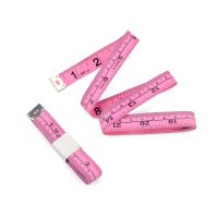 Custom length logo printing soft measuring tape measure double scale body sewing tape measure 150 cm 60inch dropshipping