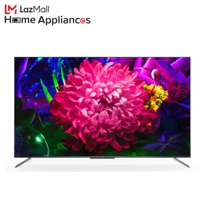 TCL 4K QLED Android  TV Smart TV 50 นิ้ว รุ่น 50C715 Full Screen Design - Google Assistant & Netflix & Youtube & LINE TV - 2G RAM+16G ROM- Wifi 2.4 & 5 Ghz , Supp