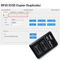 NEW PM-Pro RFID IC/ID Copier Duplicator 125KHz Key Fob NFC Reader Writer 13.56MHz Encrypted Programmer USB UID Copy Card Tag