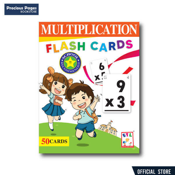 Multiplication Flash Cards Lazada PH