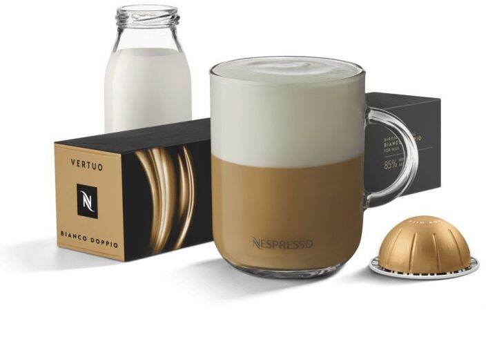 NESPRESSO Vertuo BARISTA CREATIONS BIANCO DOPPIO Coffee Capsule เนสเพรส ...