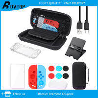 Rovtop Nintendo Switchกระเป๋าถือความจุมากแบบพกพากระเป๋าเดินทางกระเป๋าถือชุดป้องกัน