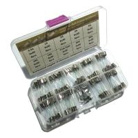 60x Glass Tube Fuses Fast Blow Glass Fuses Kit 1A Replaces for Terminal Equipment Fuses  Accessories