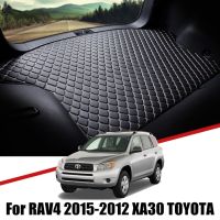 เสื่อท้ายรถหนังสำหรับโตโยต้า RAV4 XA30 2005 2006 2007 2008 2009-2012ถาดที่วางบนชั้นกันน้ำอุปกรณ์เสริมไลเนอร์กระบะ