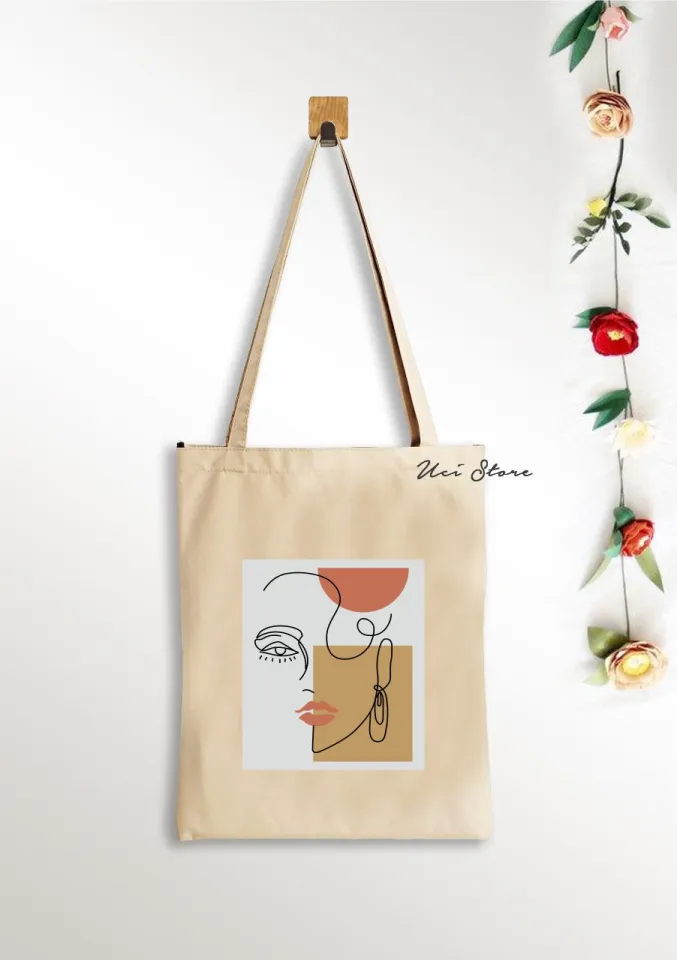 Tote Bag Love Sign Tas Tote Wanita Tas Totebag Wanita Tas Wanita Murah Tas  Korea Totebag Kpop