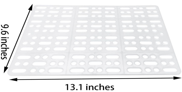 พลาสติกรองกรงสัตว์เลี้ยง-แผ่นรองกรงกระต่าย-แผ่นรองกรง-แผ่นรองฉี่-แฮมเตอร์-กระต่าย-สีขาว