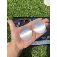 1 Pc AAA Quality Selenite Palm Stone 6 cm