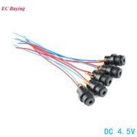 100pcs/lot DC 4.5V Laser Head Module Laser Dot Diode Red Plastic Gyro Module For Arduino