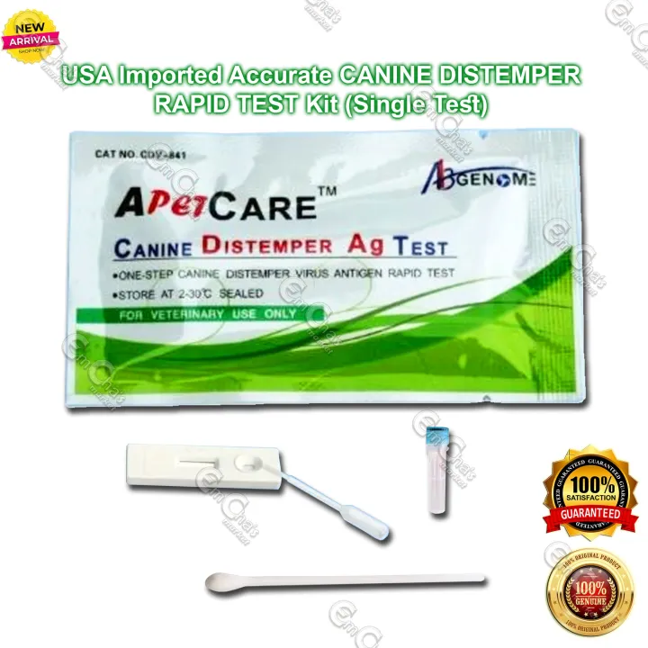 ApetCare USA Imported Accurate CANINE DISTEMPER TEST KIT DETECTOR (anen