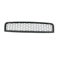 1Pcs Honeycomb Hollow Net For 2002-2005 Audi A4 B6 Matte Black Honeycomb Mesh Bumper Grille 8E0853651F Car Accessories