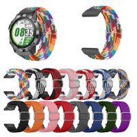 ◕ Durable Nylon Strap For COROS VERTIX 2 VERTIX2 Smartwatch Watchband Adjustable Woven Elastic Strap Vertix2 Watch Belt Bracelet