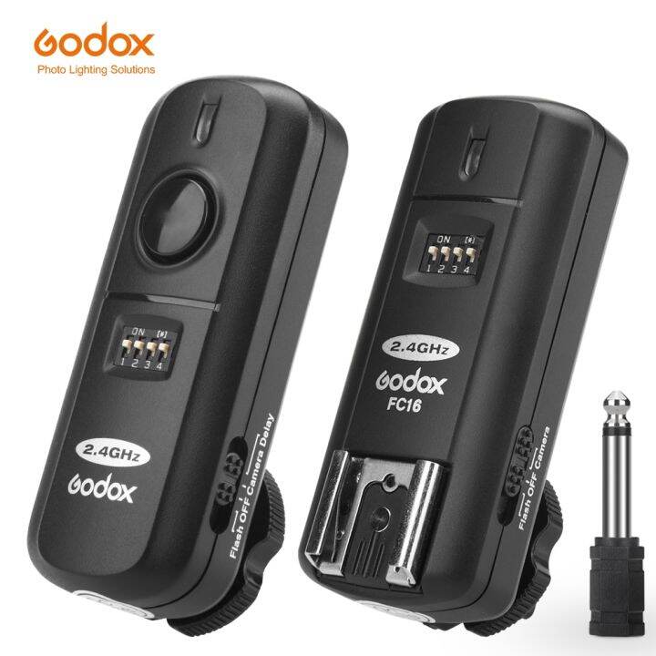 Godox FC-16 2.4Ghz 16 Channels Wireless Remote Flash Studio Trigger ...