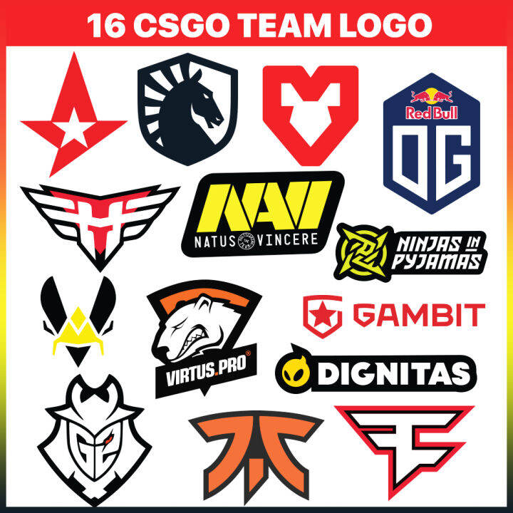 Hình Dán Sticker Csgo S1mple LOL Astralis Liquid G2 Nip Navi Khổ A4