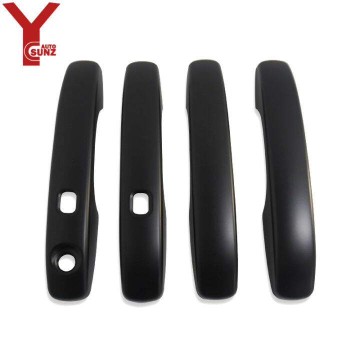 ABS Door Handle Cover For Ford Everest 2022 2023 Matte Black Car
