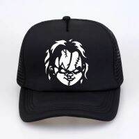 Chucky Devil Baby Hip Hop Net หมวก Trucker แฟชั่นสบาย ๆ D พิมพ์แฟชั่นที่มีคุณภาพสูงหมวกเบสบอลสำหรับผู้ชายและผู้หญิง