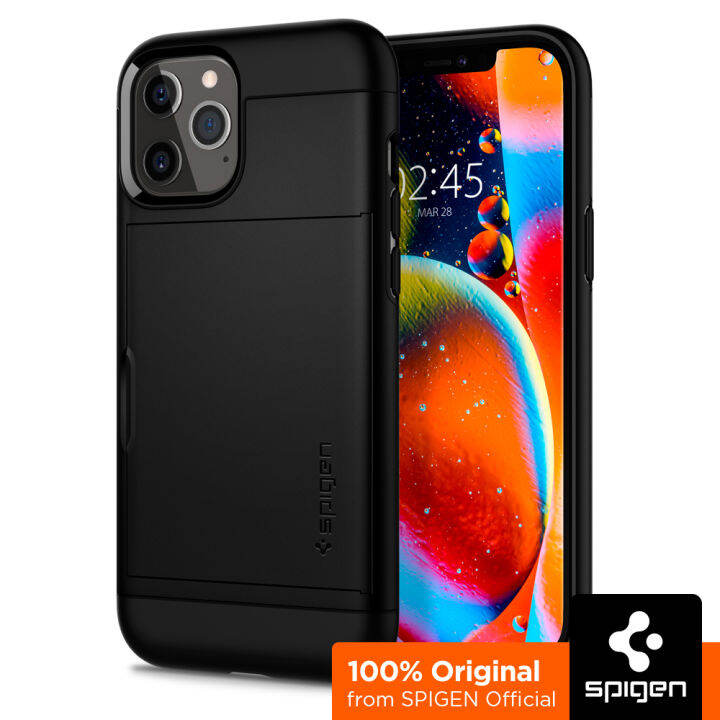 SPIGEN Case for iPhone 12 Series / iPhone SE / 8 / 7 [Original] Card Holder Case with Slim Fit