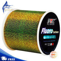 Litake กลางแจ้ง500เมตรเอ็นตกปลาล่องหนจุดสี Fluorocarbon เคลือบ0.14มม.-0.50มม. (34.32lb 4.13lb)