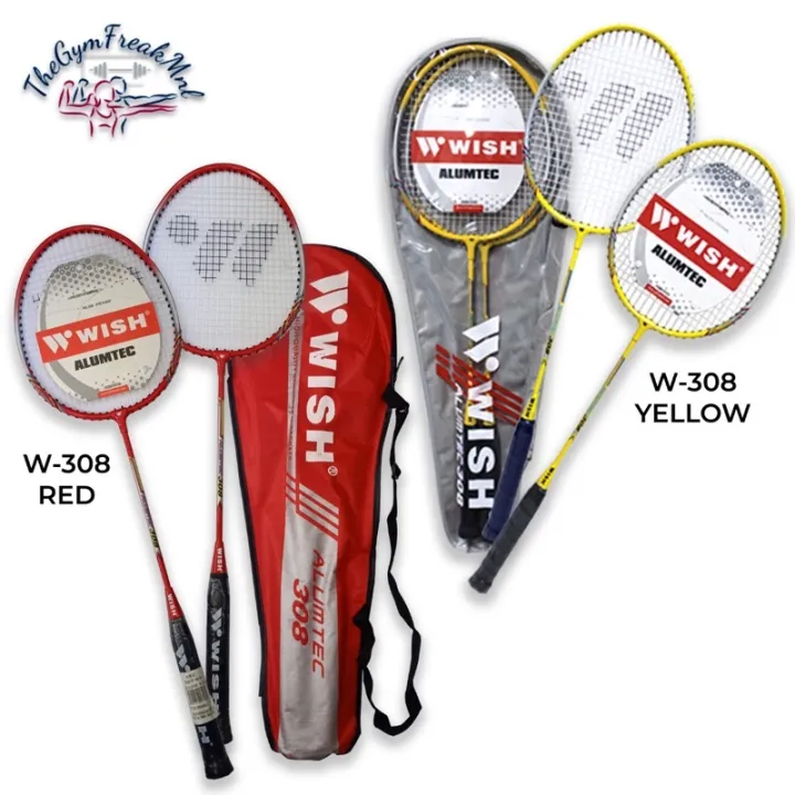 Wish Badminton Racket (Two Rackets)4CE Lazada PH