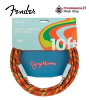 สายแจ็ค FENDER GEORGE HARRISON ROCKY INSTRUMENT CABLE 3เมตร.George Harrison’s signature