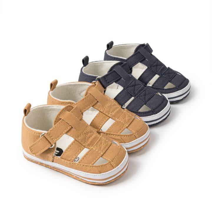 new-baby-boy-girl-shoes-sandals-summer-canvas-anti-slip-rubber-sole-non-slip-toddler-newborn-first-walker-crib-shoes-10-colors