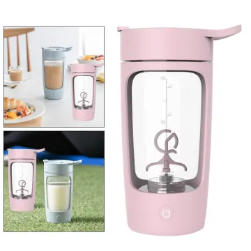 Electric Protein Shake Stirrer USB Shake Bottle Milk Coffee Blender Kettle  Sports And Fitness Charging Electric Shaker Cup - AliExpress