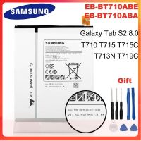 SAMSUNGแท็บเล็ตSamsung Galaxy Tab S2 8.0 SM-T710 T713 T715/C/Y T719C t713N 4000MAh EB-BT710ABA EB-BT710ABEแบตเตอรี่