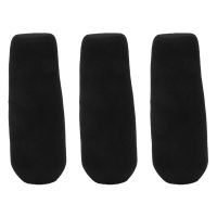 3X 12cm Mic Miniphone Foam Sponge Windscreen Cover for Miniphone Black