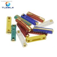 ๑ 10PCS Cylindrical 32V Car Fuse Car Insurance Electric Wood Fuse Tube 5A 8A 16A 20A 25A 30A