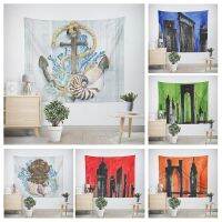 【CW】₪✟  Wall Decoration Aesthetics Hawaii Tapestry Rural Hanging Large Fabric Bedroom