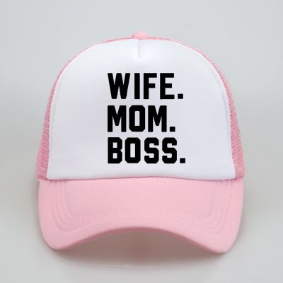 2023 New Fashion  Wife Mom Boss Letters Cap Baseball Cap Cool Streetwear Snapback Hats，Contact the seller for personalized customization of the logo