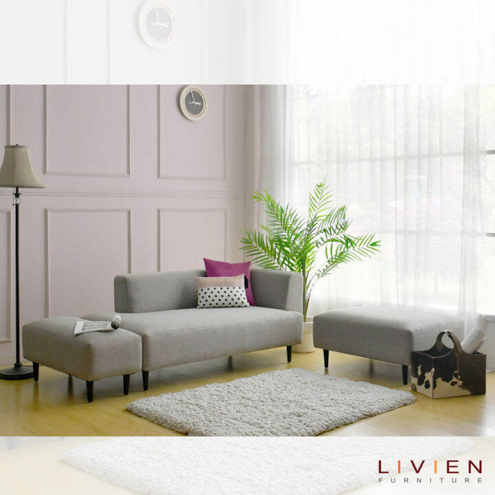 Sofa Ruang Tamu L Livien Sofa Minimalis Ruang Tamu Minimalis Sofa Santai Sofa Bed Sofa Set